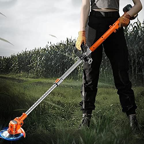 24V 電動芝刈り機 小型家庭用充電式芝刈り機 多機能ポータブル